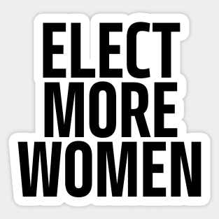 elect more women Sticker